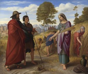 Julius Schnorr von Carolsfeld Ruth in Boaz's Field 1828 image