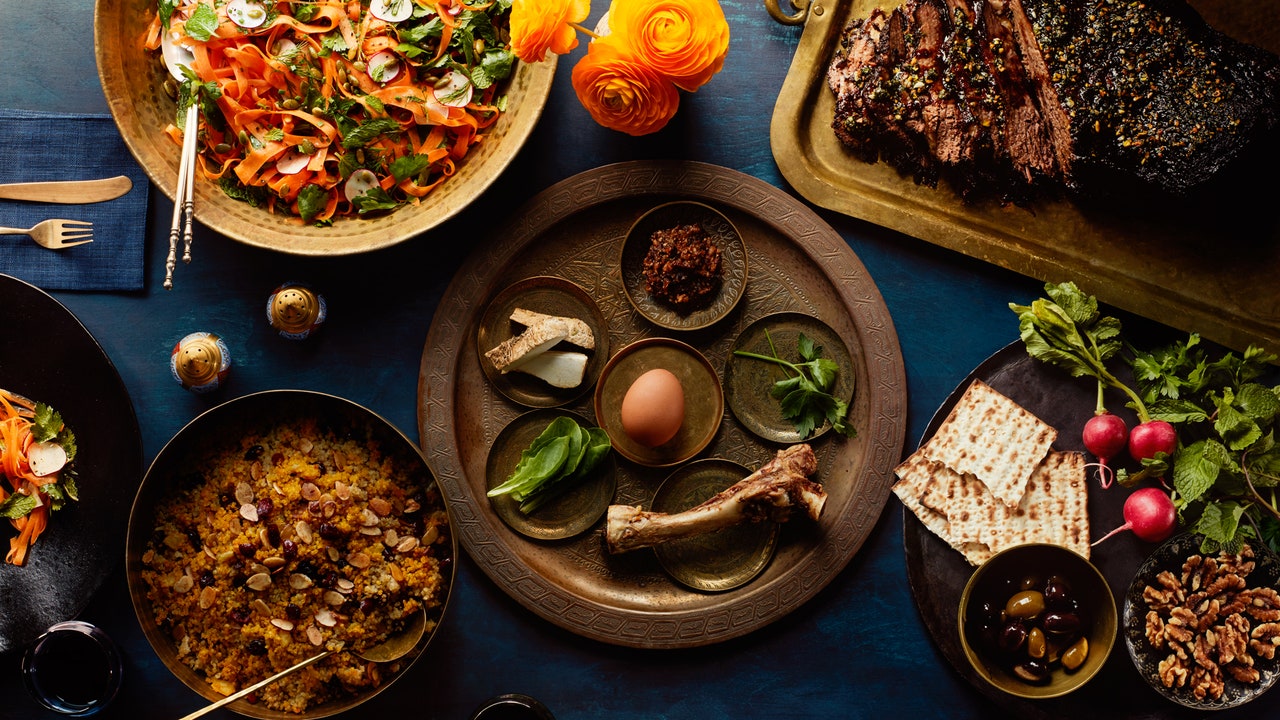 persian passover seder plate photo credit Epicurious