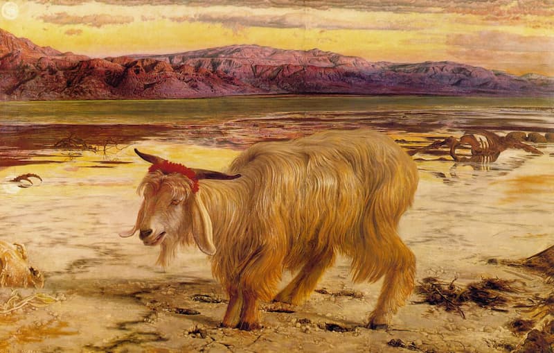 Ahare Mot - painting The Scapegoat (1854 painting by William Holman Hunt)