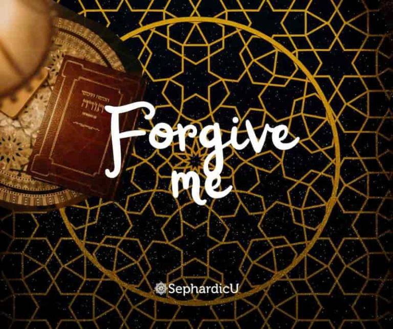 Parashat Matot-Masei: Forgive Me, For I Have Vowed | Sephardic U