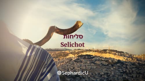 Selichot prayer cover image