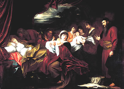 Toledot Esav and Jacob Presented to Isaac_Benjamin West 1779–1801