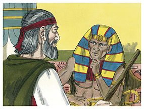 Vaera Moses Before Pharaoh Jim Padgett 1984