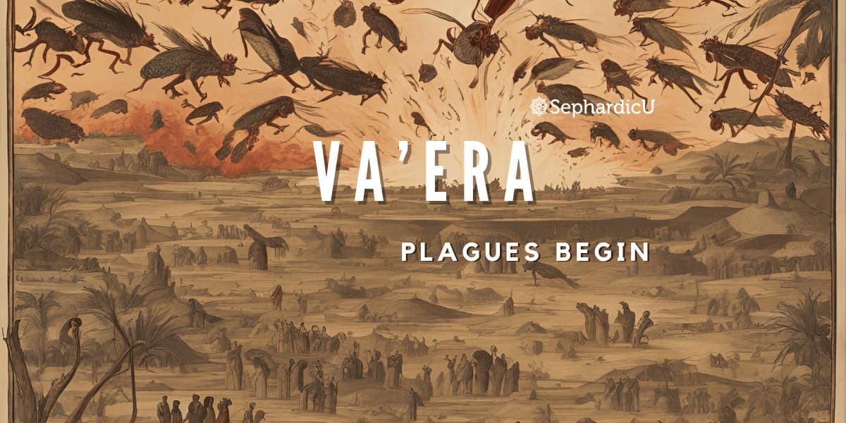 the first seven plagues against Egypt Parashat VaEra