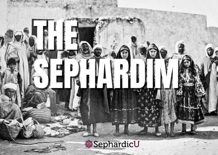 Sephardic Communities with photo of Jews of Morocco photo credit ebrei amazigh arch