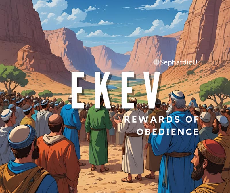 Parashat Ekev Moses Farewell