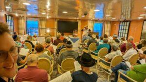 Hanukkah celebration Ruby Princess