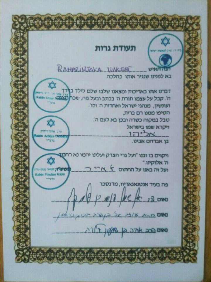 Madagascar conversion to Judaism