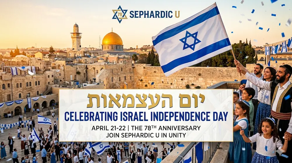 Yom Ha’atzmaut Sephardic Tradition celebration in Jerusalem