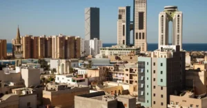 Libya Tripoli skyline, Libya