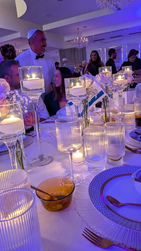 moroccan sephardic wedding table setting