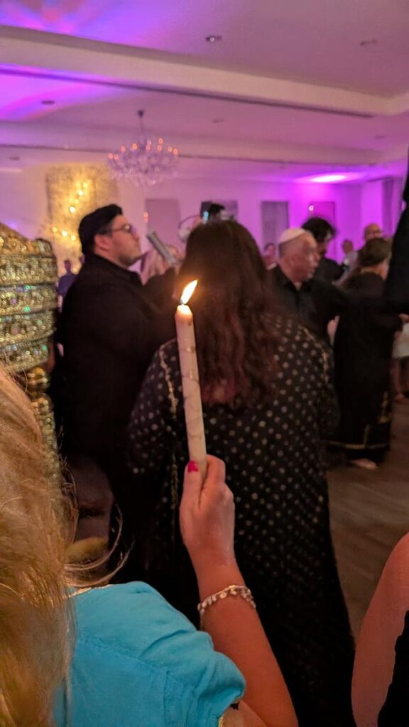 Candle procession of Moroccan Sephardic Wedding