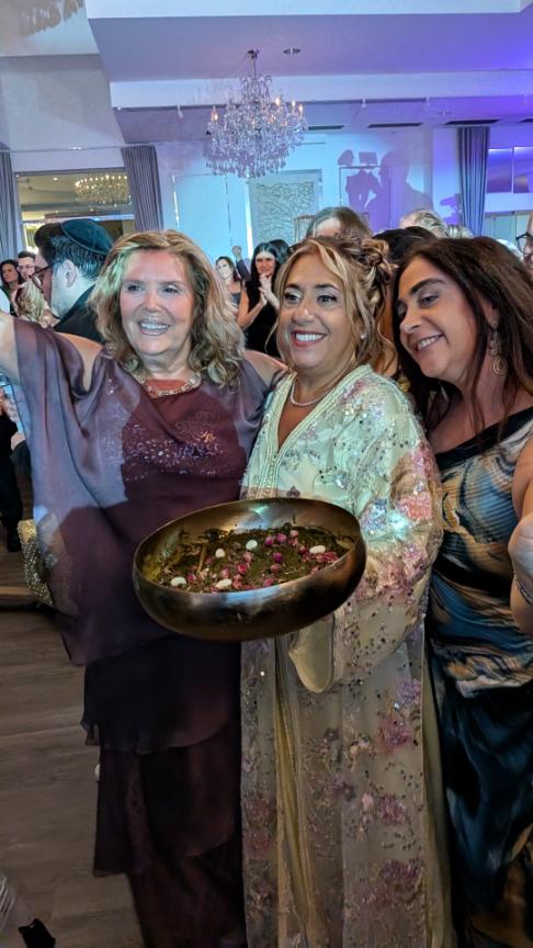 Henna bowl at Moroccan Wedding