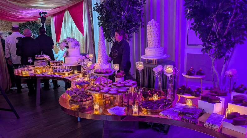 Moroccan wedding sweets table