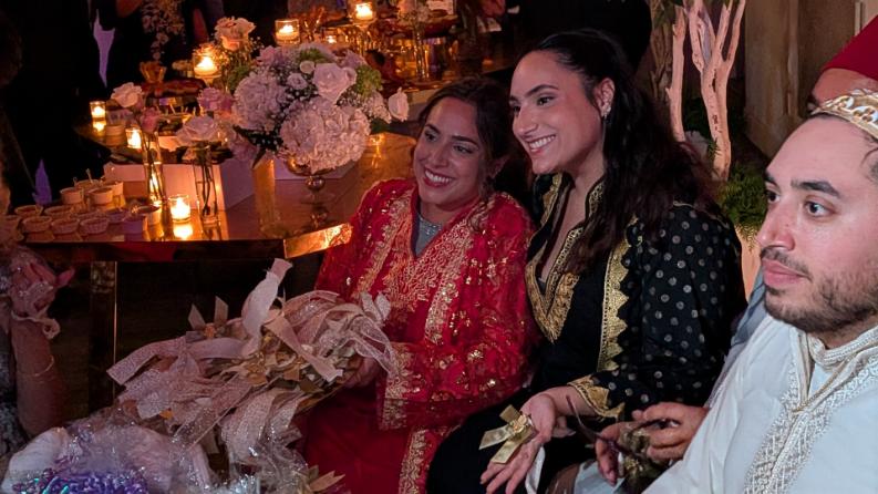 Moroccan Sephardic wedding henna party