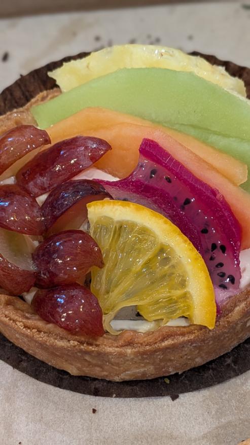 Moroccan sephardic wedding desserts pastry with fruit