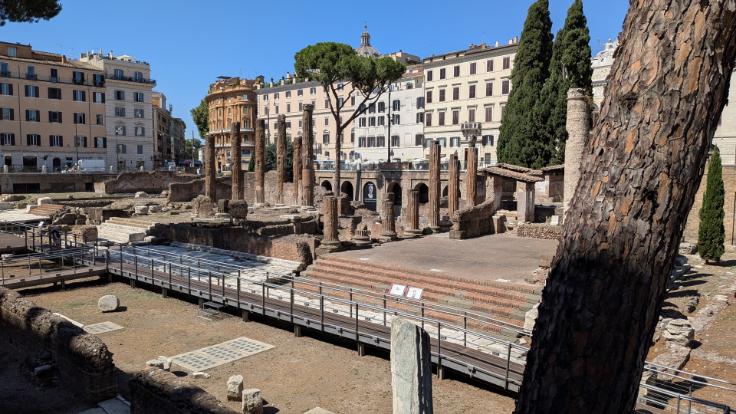 Jewish Quarter in Rome Italy