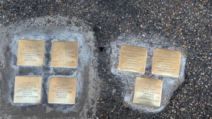 Stolpersteine Rome Italy